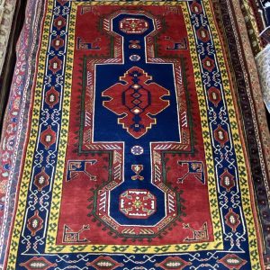 Azerbaijan Kazak Rug - 184x117 (cm)