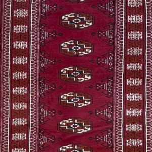 Turkmenistan Bukara Rug - 303x073 (cm)