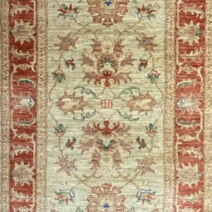 Afghan Ziegler Rug - 250x82 (cm)
