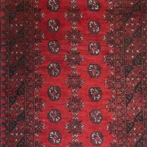 Afghan Bukara Rug - 280x081 (cm)