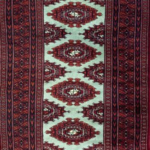 Turkmenistan Bukara Rug - 133x078 (cm)